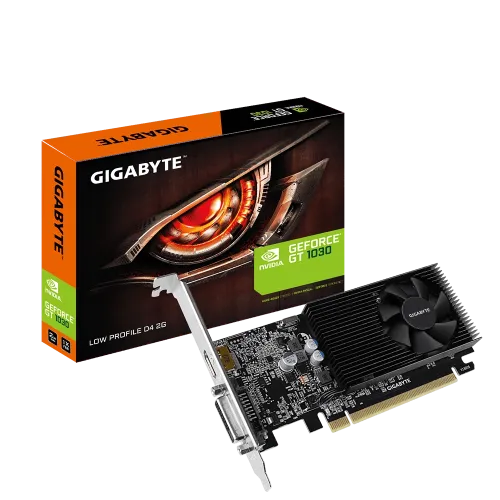 Gigabyte GT 1030 Low Profile D4 2GB DDR4 Graphics Card
